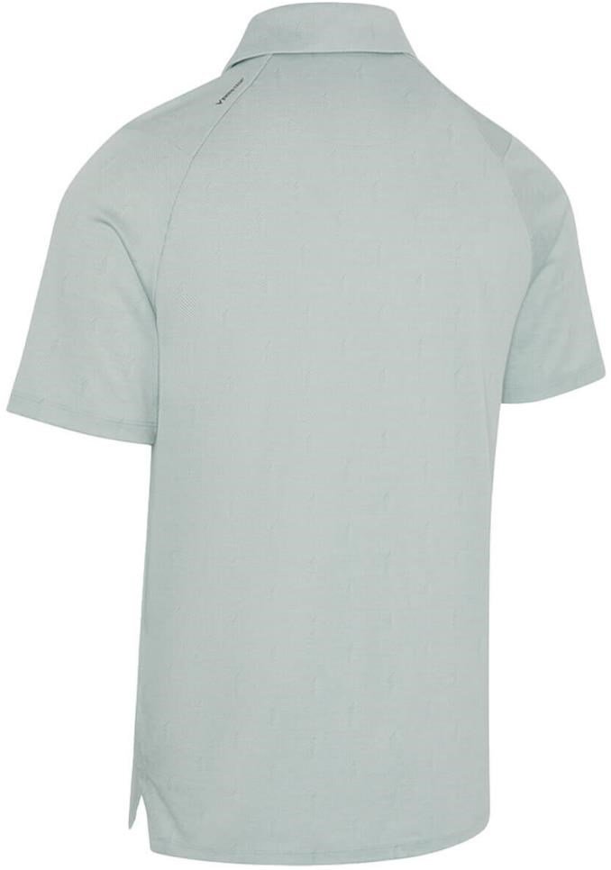 Callaway Chev Twill Jacquard polo da uomo, aquifer