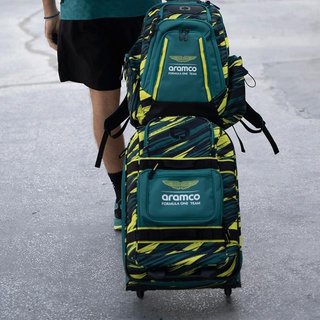 Ogio Ogio Alpha Layover Aston Martin F1 Team 40-44L borsa, verde