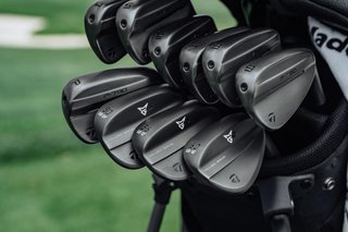 TaylorMade MG5 Charcoal wedge, acciaio