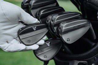 TaylorMade MG5 Charcoal wedge, acciaio