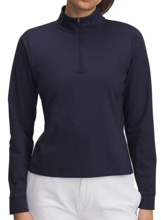 Under Armour Drive 1/4 Zip felpa da donna, midnight navy