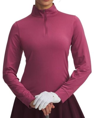 Under Armour Drive 1/4 Zip felpa da donna, fuchsia dark