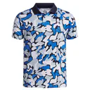 Under Armour Matchplay Printed polo junior, midnight navy/blue atlantis