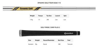 TaylorMade MG5 Chrome wedge, acciaio