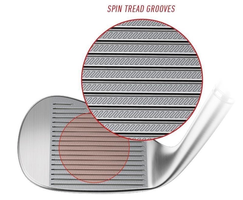 TaylorMade MG5 Chrome wedge, acciaio