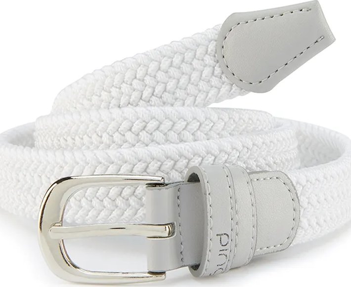 PING Stretch Webbing cintura da donna, bianca