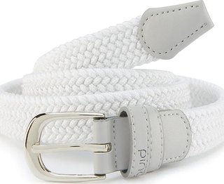 PING Stretch Webbing cintura da donna, bianca
