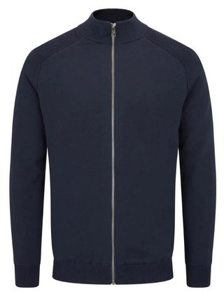 PING Murphy Lined full zip maglione da uomo, blu navy