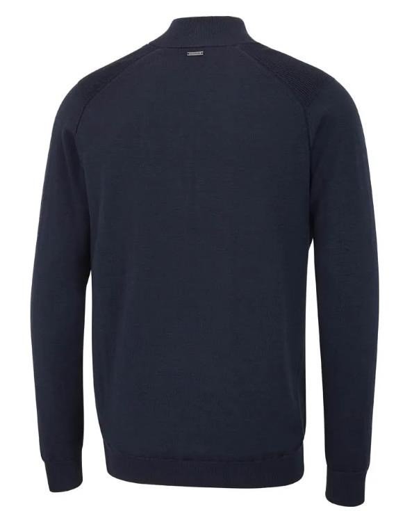 PING Murphy Lined full zip maglione da uomo, blu navy
