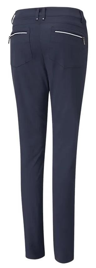PING Verity slim-leg pantaloni da donna, blu navy