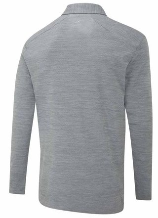 PING Creek manica lunga polo da uomo, rock melange
