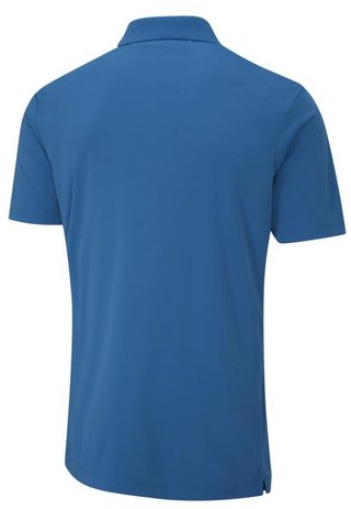 PING Lindum polo da uomo, tidal blue