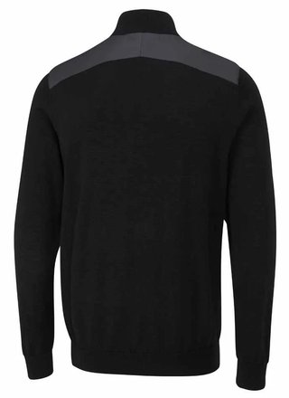 PING Connell Hybrid quarter-zip maglione da uomo, nero