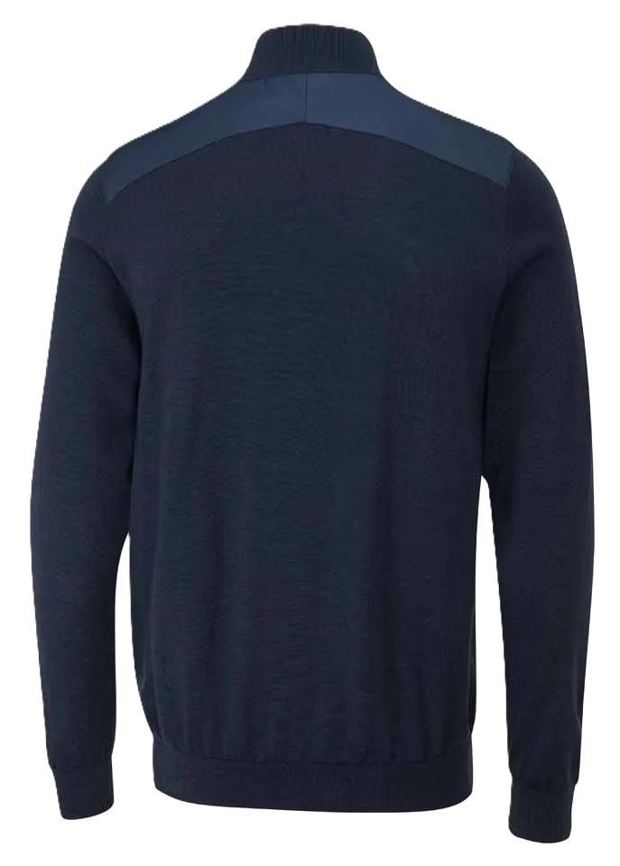 PING Connell Hybrid quarter-zip maglione da uomo, blu navy