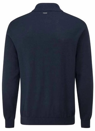 PING Dorset Quarter zip maglione da uomo, blu navy