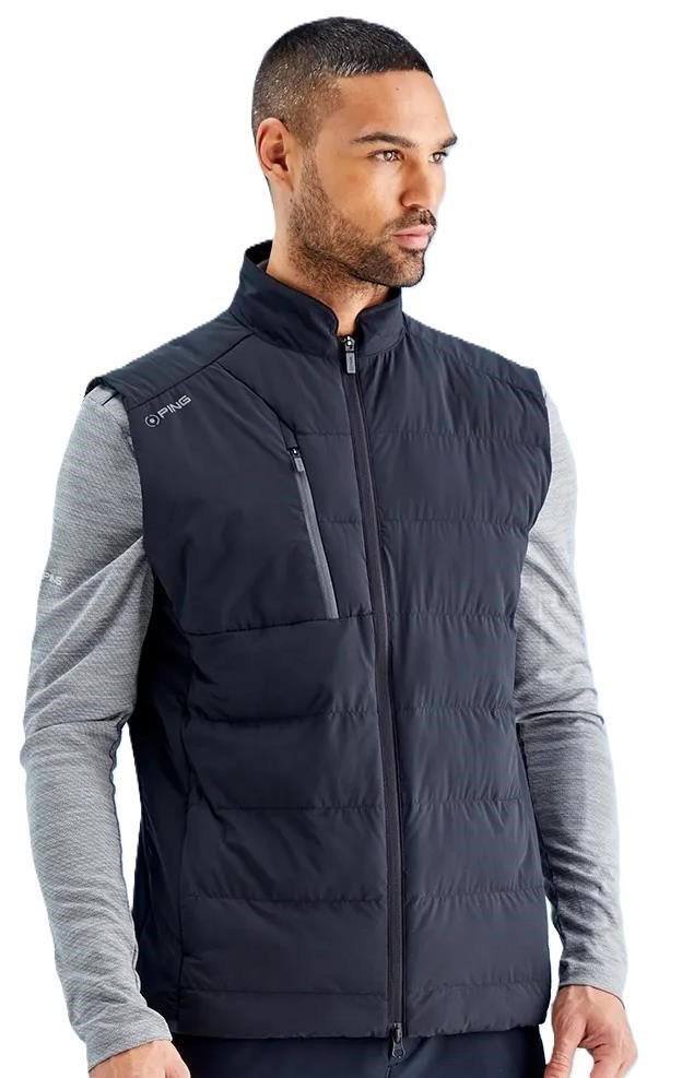 PING Norse Cocoon insulated PrimaLoft® gilet da uomo, nero