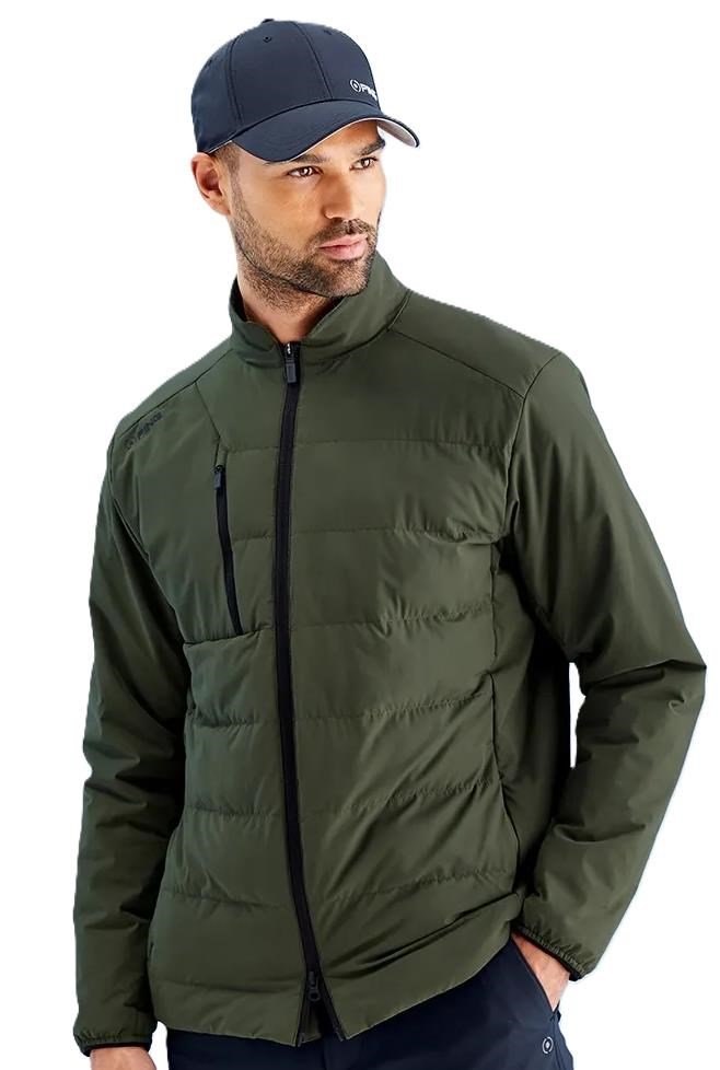 PING Norse Cocoon giacca da uomo imbottita PrimaLoft®, dark olive