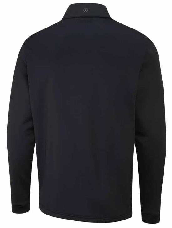 PING Astbury fleece giacca da uomo, nero/asfalto