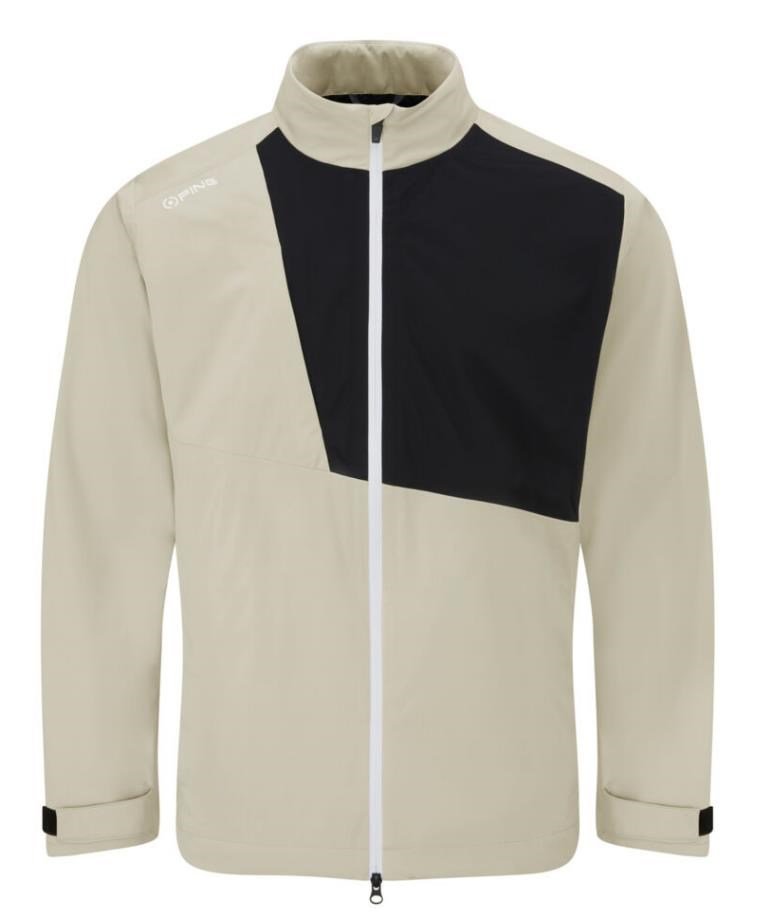 PING Impervious Waterproof giacca impermeabile da uomo, willow/black
