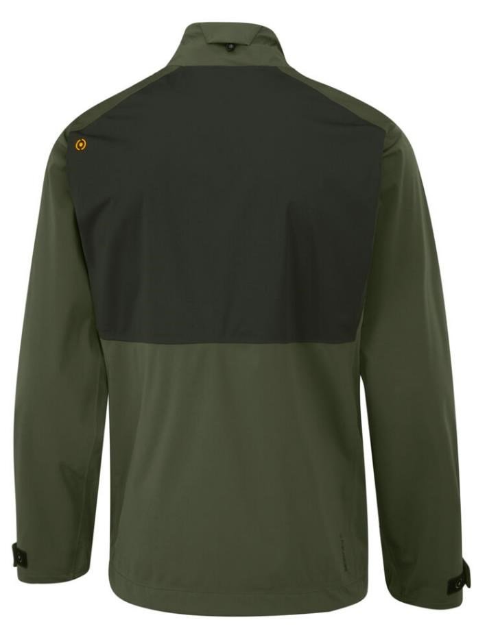PING Impervious Waterproof giacca impermeabile da uomo, dark olive/black
