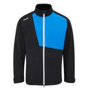 PING Impervious Waterproof giacca impermeabile da uomo, nero/blu brillante