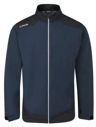 PING AquaDrive Waterproof giacca da uomo, oxford blue/nero