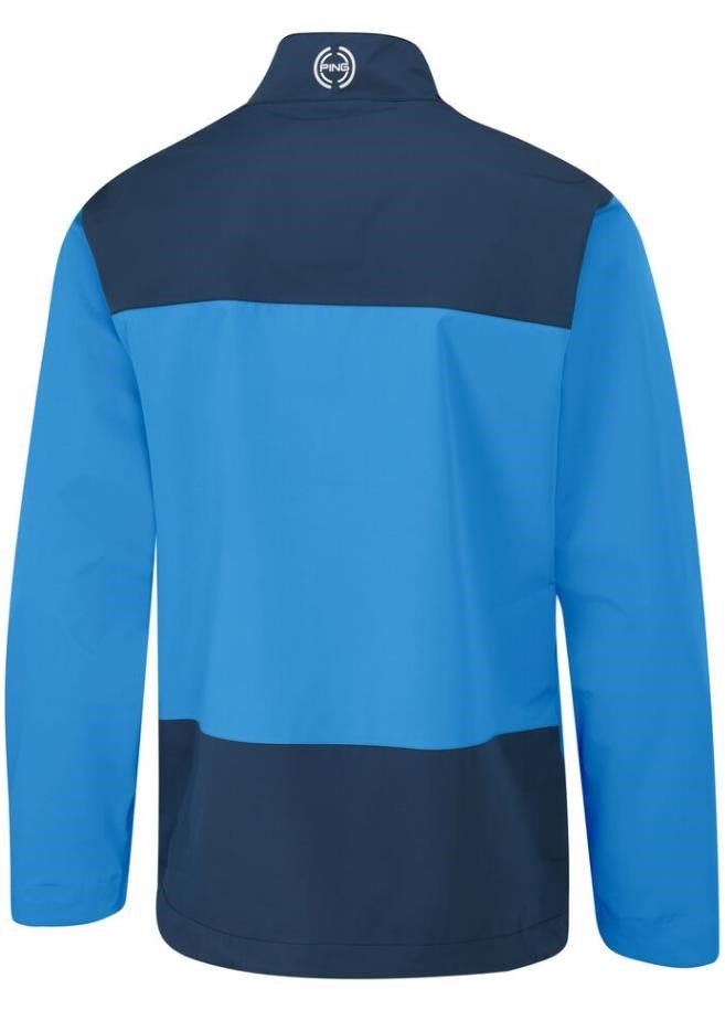 PING AquaDrive giacca impermeabile da uomo, brilliant blue/oxford blue