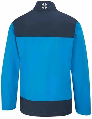 PING AquaDrive Half-Zip giacca impermeabile da uomo, brilliant blue/oxford blue
