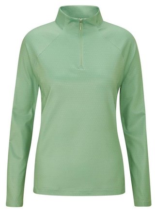 PING Jasmine Printed maglia donna a maniche lunghe, eucalyptus multi