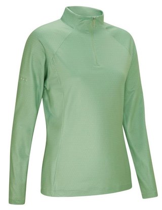 PING Jasmine Printed maglia donna a maniche lunghe, eucalyptus multi