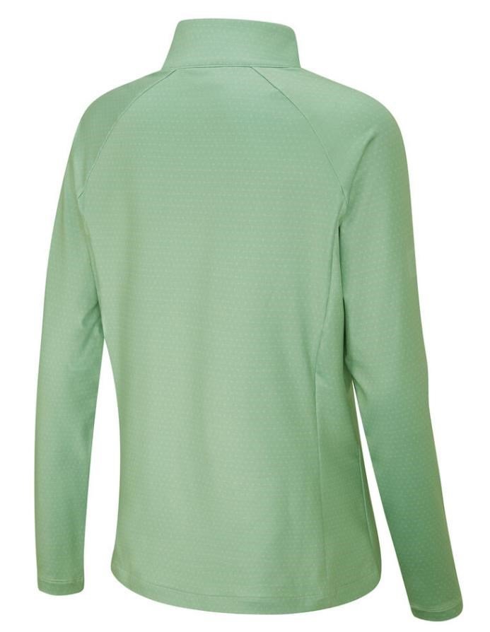 PING Jasmine Printed maglia donna a maniche lunghe, eucalyptus multi
