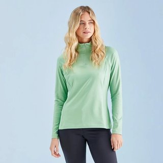 PING Jasmine Printed maglia donna a maniche lunghe, eucalyptus multi