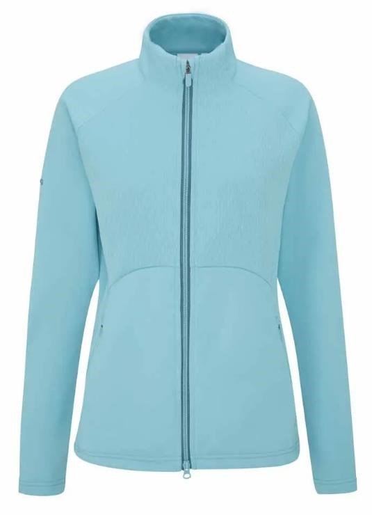 PING Catherine Full Zip Fleece felpa da donna, oasis