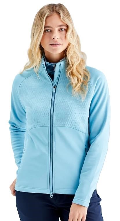 PING Catherine Full Zip Fleece felpa da donna, oasis