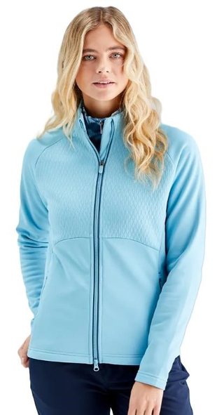 PING Catherine Full Zip Fleece felpa da donna, oasis