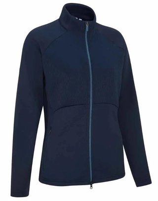 PING Catherine Full Zip Fleece felpa da donna, blu navy