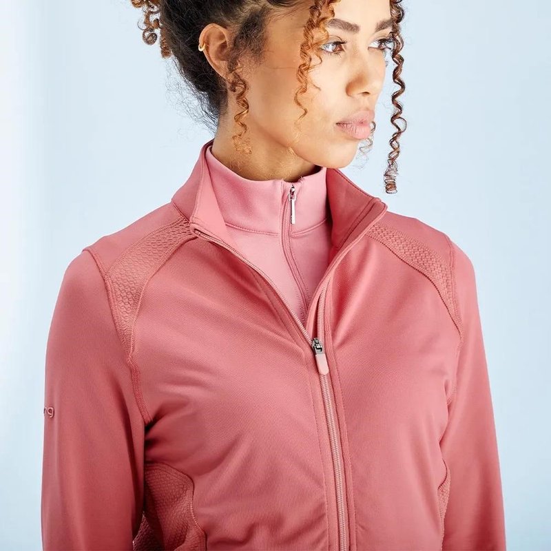 PING Eda Lightweight Full Zip giacca donna, rosa