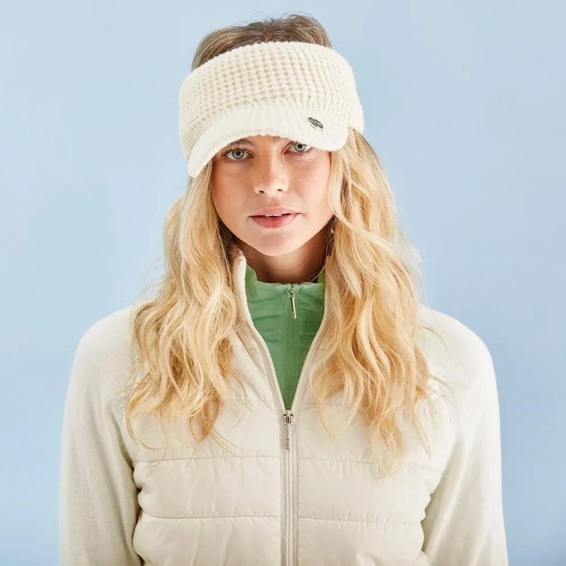 PING Fran Hybrid full-zip giacca da donna, chalk/egret