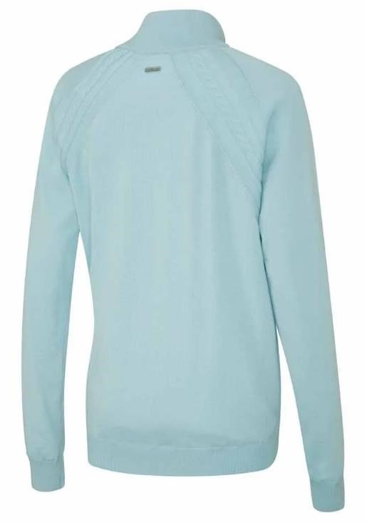 PING Melodie Half-zip lined maglione da donna foderato, opal