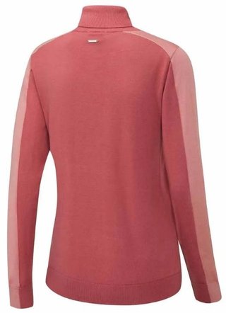 PING Lockett Roll neck maglione da donna, rosa/rosa tenue