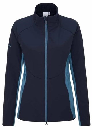PING Casey insulated hybrid giacca da donna, navy/blue fusion