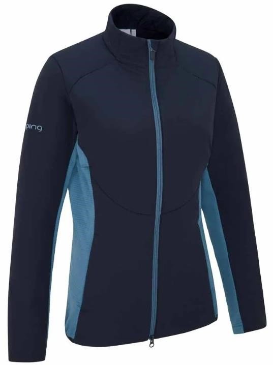 PING Casey insulated hybrid giacca da donna, navy/blue fusion