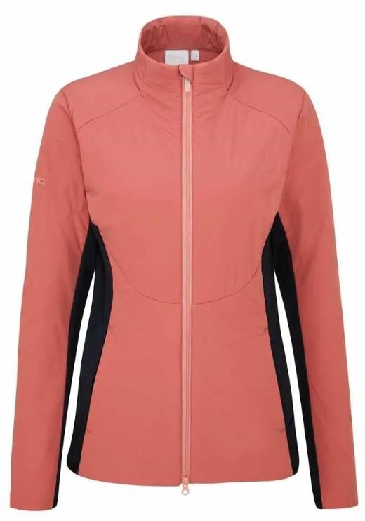 PING Casey insulated hybrid giacca da donna, rosa/blu navy