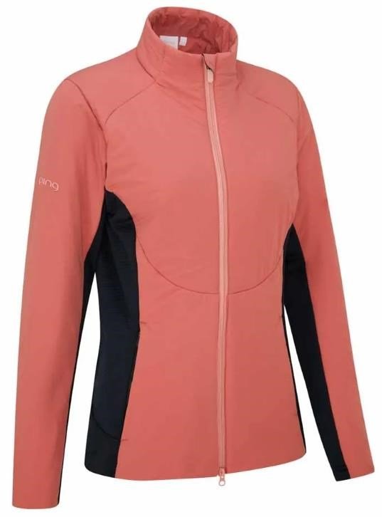 PING Casey insulated hybrid giacca da donna, rosa/blu navy
