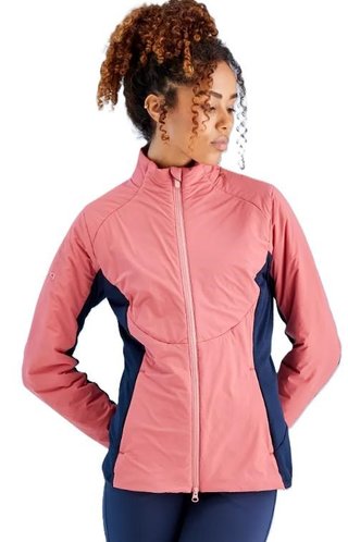 PING Casey insulated hybrid giacca da donna, rosa/blu navy