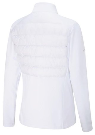 PING Clare Zoned fleece giacca da donna, bianca