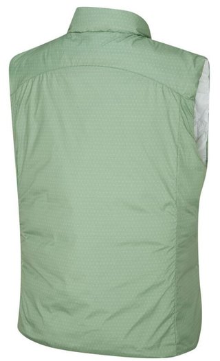 PING Samantha Clo® insulated reversible gilet da donna, bianco/eucalyptus multi