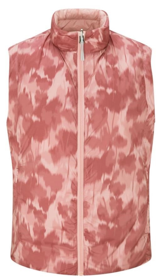 PING Samantha Clo® gilet reversibile imbottito da donna, quartz/rose multi