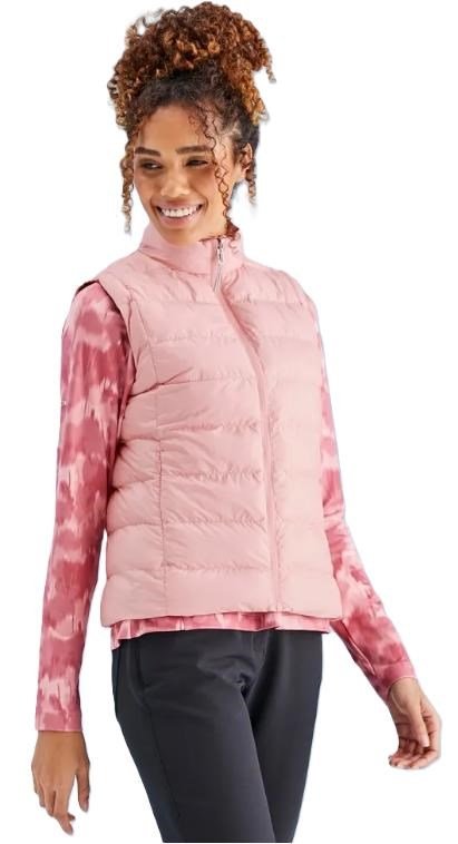 PING Samantha Clo® gilet reversibile imbottito da donna, quartz/rose multi