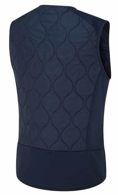 PING Seren insulated collarless gilet da donna, blu navy